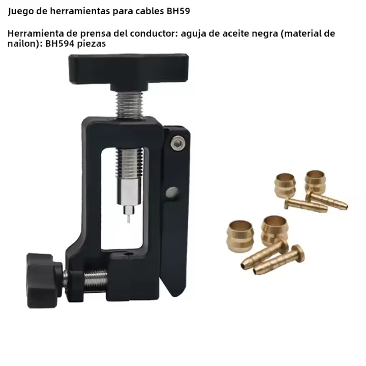 Herramienta De Reparación De Frenos Para Bicicleta RIDERACE Con Agujas Y Cortador Compatible Con Shimano SRAM AVID Magura BH90 BH59 Para Ciclismo MTB - 1