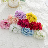 18PCS Arreglo De Flores Artificiales Para Boda Fiesta Navidad Decoración De Hogar Wreath Hecho a Mano Regalo De Scrapbook Craft - details 1
