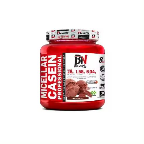 Beverly Nutrition CASEIN PROFESSIONAL  Caseina Micellar  1 Kg  Con Digezyme y Glutamina  Liberación Lenta 8436009392488 - 1