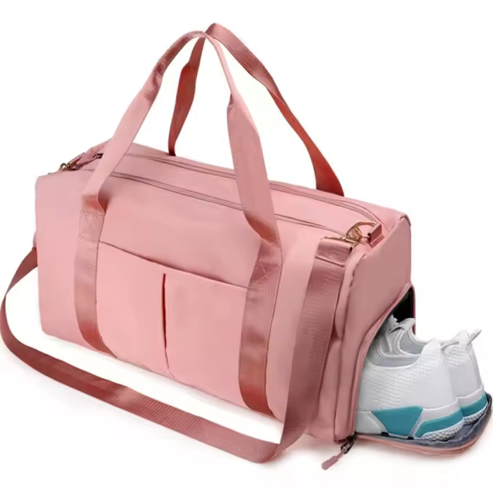 Bolsa De Deporte Para Hombres With Para Zapatos Y Bolsa Húmeda Bolsa De Viaje Para Mujeres Bolsa De Gimnasio Para Natación Y Yoga - 1