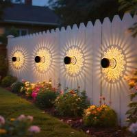 2-Pack Lámparas Solares De Paeonia Para Exterior Decoración De Jardín Diseño Hueco Luz De Hierro Para Patio Fiesta Regalo - details 6