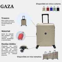Juego de 3 Maletas (Pequeña, Mediana, Grande) – ABS Premium Ecológico 70% Reciclado, 4 Ruedas Dobles Silenciosas, Cerradura de Combinación, Carro Telescópico Twin Tubo – Expandible y Aprobada para Aerolíneas, Color (Verde-Gratino) - details 1