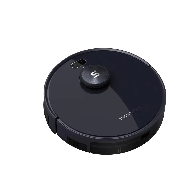 Robot aspirador TESVOR S6 -Robot Aspirador con navegación láser, superpotente, 2700 PA, Tiempo de Funcionamiento 120 Minutos, eliminación de alérgenos, aplicación de Control por Voz y Zonas de prohibición - 1