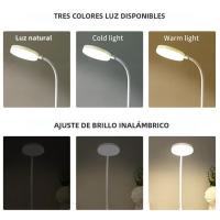 Lámpara De Mesa Recargable USB Luz Nocturna LED Con 3 Modos De Ajuste Protección Ocular Para Lectura Y Decoración De Habitación - details 6