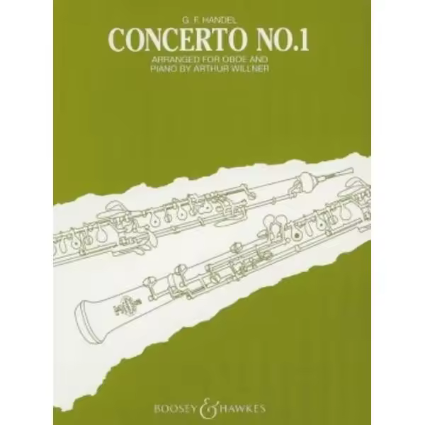 Handel, George F.. Concerto Nº 1 in B Major/ Red.Pno. - 1