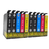 Pack 10 cartuchos Epson modelo 603xl compatibles para las siguientes impresoras: XP2100, XP2105, XP2150, XP2155, XP3100, XP3100, XP3105, XP3150, XP3155, XP4100, XP4100, XP4105, XP4150, XP4155, WF2810, WF2820, WF2830, WF2835, WF2840, WF2845, WF2850, WF2870 - details 0