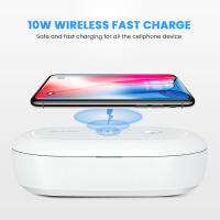 Nueva Caja De Desinfección Con Aromaterapia Y Cargador Inalámbrico UV Multi-función Estéril Para Máscaras Joyas Teléfono - details 3