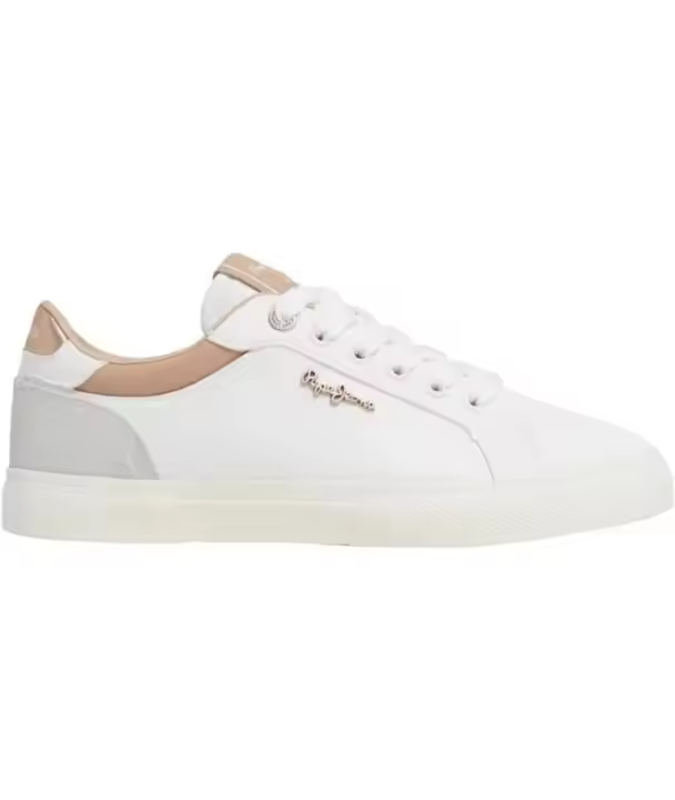 Zapatilla Mujer Pepe Jeans Kenton Court Ocre - 1
