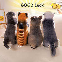 Muñeco De Peluche De Animales Bendecidos Roedor Pandilla Oso De Playa Canguro Colmillo De Mar Suerte Regalos Realistas Corto Cola Otter - details 3