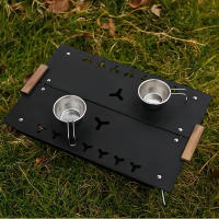 Mesa De Camping Ultraligera Plegable Con Portátil Para Pesca Al Aire Libre Material De Aluminio Compacta Para Exteriores - details 4