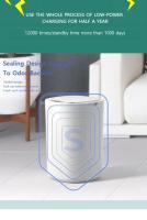 Bandeja Eléctrica Inteligente 12L Impermeable Para Cocina Y Baño Blanco Con Sensor Automático Herramienta De Limpieza - details 5