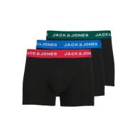 Jack & Jones Hombre Pack 3 Boxer calzoncillos ropa Interior Composición 95% Algodón y 5% poliester , cintura elástica - details 1