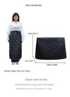 Falda De Motocicleta Impermeable Y Contra Viento Protección De Rodilla Invernal Cálida Velours Grueso Apron Para Motocicleta - details 2