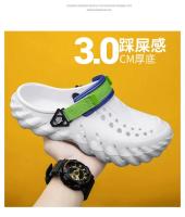 Sandalias De Verano Para Hombre Clogs Cómodas Para El Hogar Y Jardín Antideslizantes Suave Bajo La Plantilla Tamaño Grande 46 47 - details 49