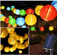 Faroles de luces solares MOLVCE para exteriores, 8 m, 30 LED, luces de hadas para interiores, 8 modos de temporizador, luces de hadas solares para exteriores, resistentes a la intemperie, para jardín, terraza, balcón, patio, decoración de bodas y fiestas, - details 1