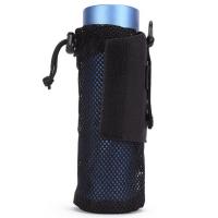 Bolsa De Almacenamiento Táctico Para Botella De Agua De Ciclismo Al Aire Libre Con Funda De Malla Pouch De Molle Doblablable Para Mochila Unisex Negro Arena Verde - details 4