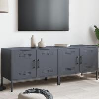 vidaXL Muebles para TV 2 piezas acero mostaza 68x39x50,5 cm en color Amarillo/Antracita/Blanco y más | almacenamiento funcional diseño moderno para baño dormitorio sala - details 1