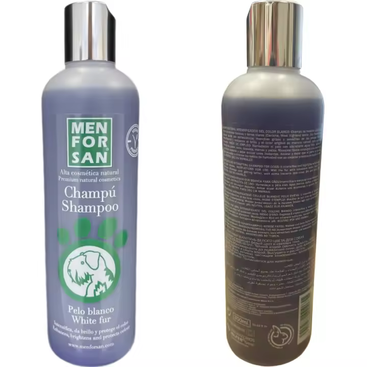 Menforsan Champú intensificador color blanco 300ml - Intensifica, Da Brillo y Protege el color. - 1