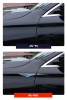 2pcs Pegatinas De Coche De Aleación Para Accesorios De Toyota YARiS Supra Corolla Prius Harrier Camry Tacoma Venza RAV4 Decoración De Panel Lateral Del Coche - details 4