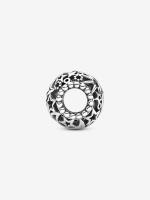 Pandora - Charm Calado de Sol, estrellas y Luna-Plata de Lei - details 2