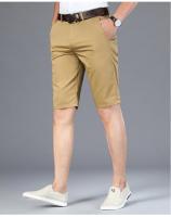 Nuevos Shorts Casuales Para Hombre 2024 5 Colores Verdes Beige Negro Azul Marino Estilo Recto Elásticos Moda Verano - details 13
