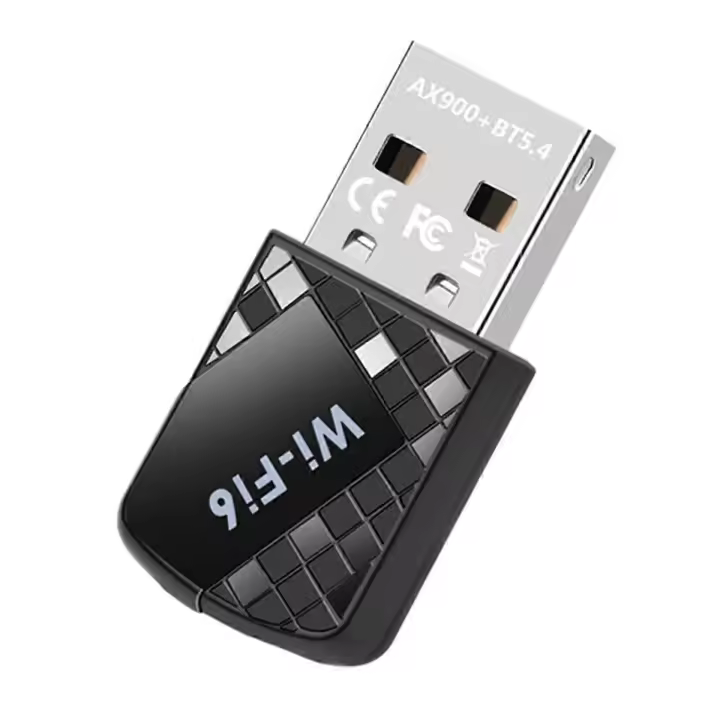 Adaptador AX900 USB WiFi 6 Bluetooth 5.4 2 en 1 Dongle de doble banda 2.4G 5GHz Receptor inalámbrico de red Controlador gratuito - 1