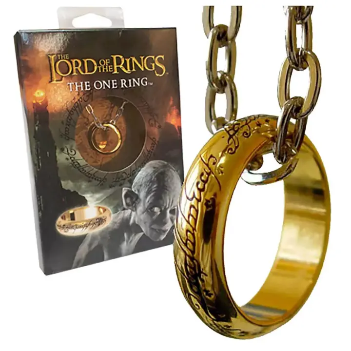 Replica en blister the noble collection el señor de los anillos anillo unico - 1