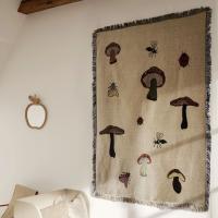 Ferm Living Tapiz De Bosque Sand Nórdico Con Setas Para Sofá Y Silla Decoración De Hogar Estilo Nórdico Y Minimalista - details 7