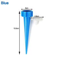 Dardos De Riego Automáticos Para Plantas En Macetas Herramientas De Jardín Y Estufa Con Regulador De Flujo De Agua Tamaño Aproximado 13.5*3cm Color Verde Y Azul - details 10