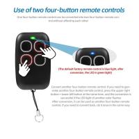 Duplicador Universal De Control Remoto Para Garage Clonación Automática Puerta 433.92 MHz Código Fijo Copia Self-creating - details 8