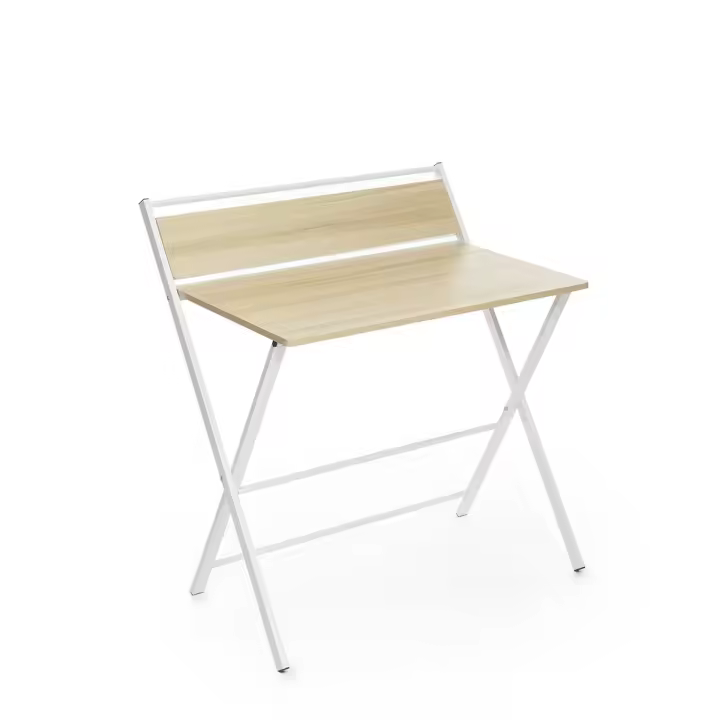 InnovaGoods - Mesa Auxiliar Plegable Tablezy, Ideal para Estudio y Trabajo, Portátil y Multifuncional, Soporta hasta 50 Kg, Multicolor, Estándar, Madera de Ingeniería - 1