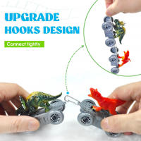 Juguete De Rotación Dinosaurio Con Luz Y Música Set De Carreras En La Carretera Para Niños Mayores De 3 Años Regalo Para Niños Y Niñas - details 3