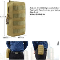 Bolsa Táctica Multifuncional Para Exteriores Con Sistema Molle Bolsa De Cinturón Para Móvil Accesorios De Caza Material De Nylon - details 5