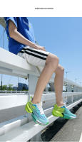 Zapatos De Correr Marathon Para Hombres Y Mujeres Carbono Plateado Con Almohadilla De Latex Cómodos Transpirables Ligeros Antideslizantes Deporte Fitness - details 11