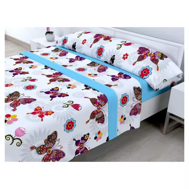 Juego De Sábanas Coralina Infantiles Varios Modelos - Cama 90 y 105cm - Tacto Sedalina Ideal para Invierno (Marca: Kimbatex Textil Hogar Tienda) - 1