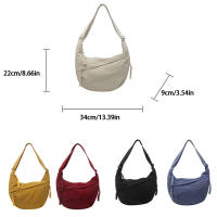 Bolso De Hombro Para Mujer 2025 Nueva Capacidad Alta Bolsa Cruzada De Nylon Versátil Bolso De Mano Casual Sin Decoración - details 19