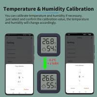 Sensor De Temperatura Y Humedad Mini Con Pantalla LCD Control Remoto Por App Y Voz Compatible Con Google Tuya Smart Home Bluetooth 5.0 - details 5