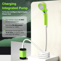 Kit De Ducha Camping Con Bomba RV Kit De Ducha Al Aire Libre Con Pantalla Digital Inteligente Y Pantalla Completa Ajustable 6000mAh - details 20