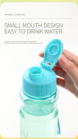 Botella De Agua Transparente Portátil Para Deporte Y Viaje 650ML Para Niñas Y Niños Escuela Gimnasio Viajes Herramientas De Cocina - details 3
