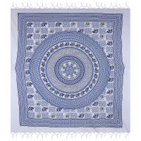Printex Pareo Tapiz con Estilo de Mandala Indio - 210 x 230 cm- Pareo Manta Picnic,Yoga, Antiarena, Multiusos, Decoracion Pared - details 7