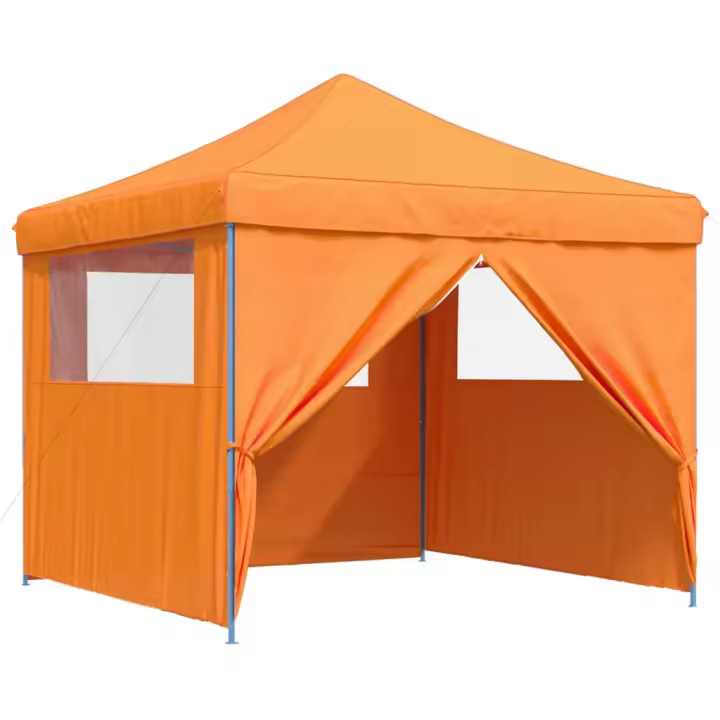 vidaXL Tienda de fiesta plegable Pop-Up 4 paredes laterales tienda Color Burdeos,  Terracota,  Beige y mas - 1