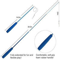 Juguete Interactivo Para Gatos Con Plumas Palanca Retráctil Con Campana Repuesto Para Refill Ideal Para Gatitos - details 4