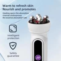 Masajeador Facial De 3 En 1 RF Calefacción EMS Con Rodillo De 360° Para Lifting De Piel Rejuvenecimiento Y Eliminación De Líneas Finas Máquina De Belleza Microcorriente - details 1