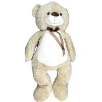 Peluche Osito Con lazo 120 cm,color beige,oso gigante, te amo te quiero,Día de San Valentín,regalo de San Valentín,regalo de novia,cm,fespu - details 2