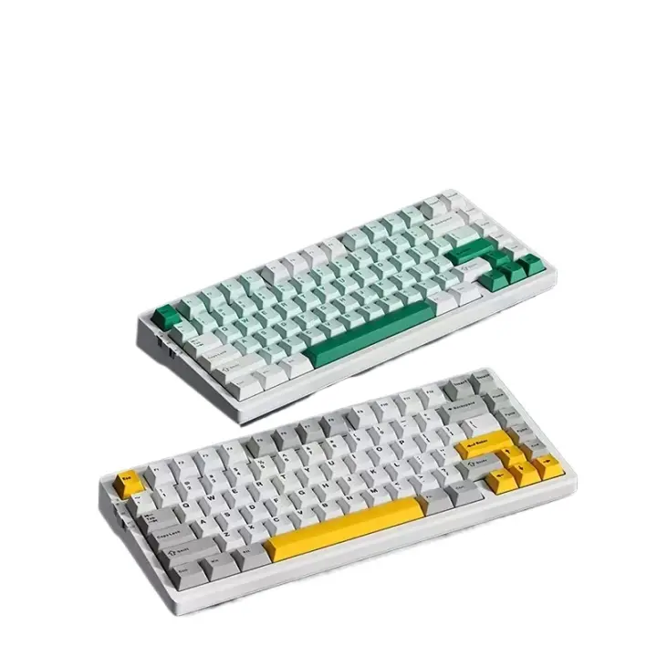 MCHOSE G75Pro Teclado Mecánico De Esports Tri-modos Con Retroiluminación RGB Interfaz Bluetooth Y USB Switches Hot-swappable - 1