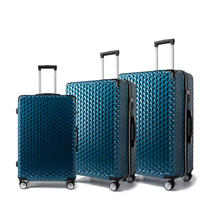 S7STAR Conjunto de Maletas de Viaje Elegantes: Carcasa Ligera de ABS, Cerradura Numérica, 4 Ruedas Giratorias 360°, Asa Telescópica de Aluminio Juego de Maletas Set Trolley Maleta Cabina - 1