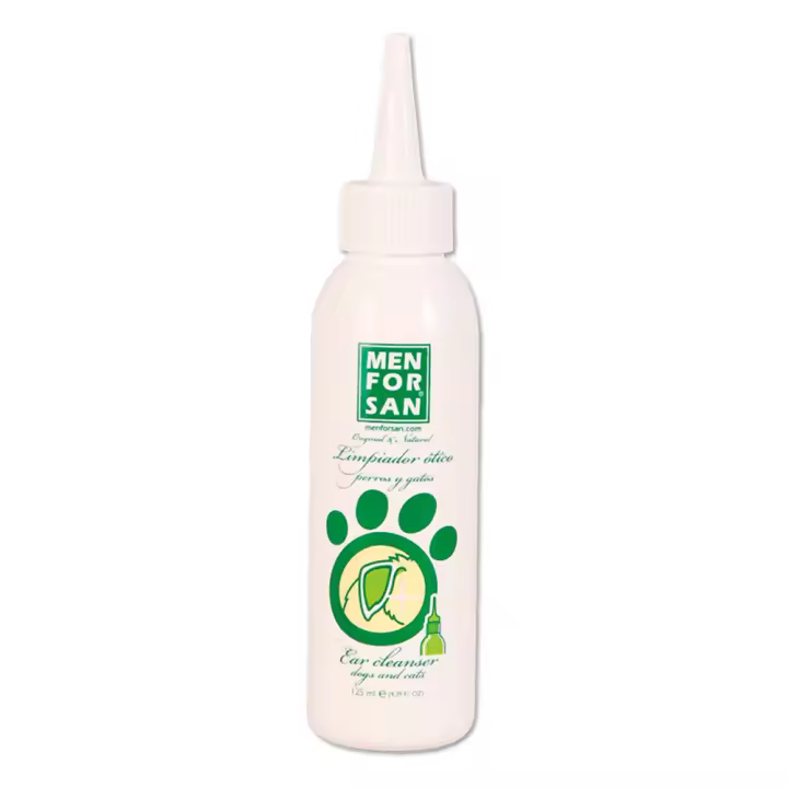 Menforsan Limpiador De Oídos Para Perros Y Gatos 125ml - 1