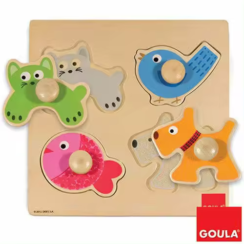 Puzzle animales domésticos - 1
