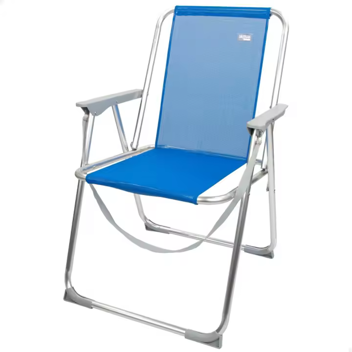 SILLA PLEG ALU FIJA 44X45X76 CM C/CINTA-TEXTILENO-GOMERA (Color Baby 62606) - 1