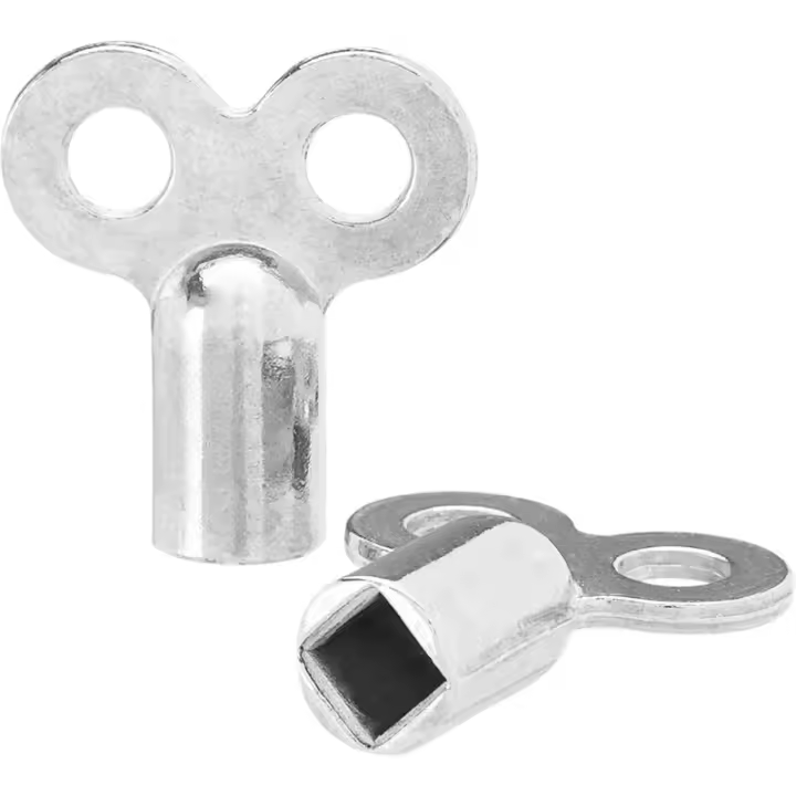 Llave de Purga de radiador universal: Kit de 2 Llaves de Purga de la caldera de usar, ideal para todos los Radiadores - 1